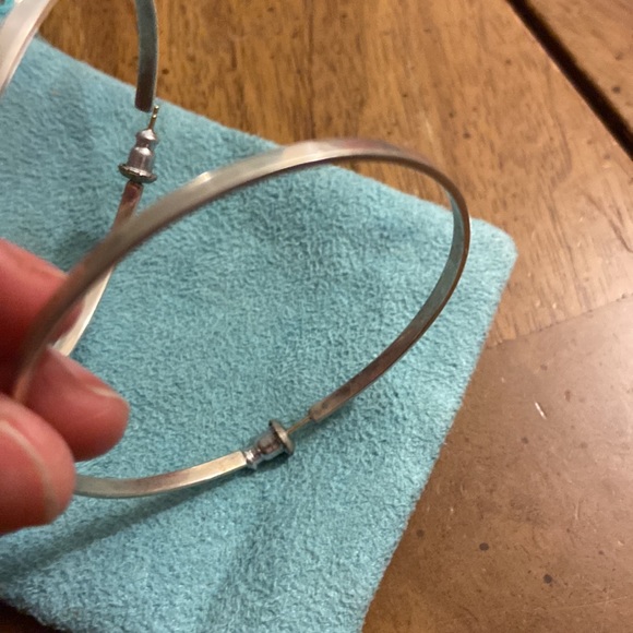 Silver Hoop Earrings - Stylishly Classic/Timeless! - Picture 5 of 8